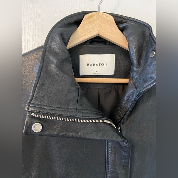 Aritzia Babaton Leather Jacket (Jagger Leather Moto) - Picture 10 of 11